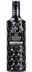 Three Sixty Black 42 Vodka 42% 1l