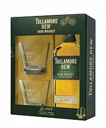 TULLAMORE D.E.W. ORIGINAL + 2 poháre 0,7l (40%)