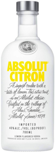 Absolut Citron 40% 0,7l (holá fľaša)