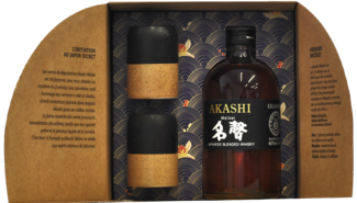 Akashi Meisei 40% 0.5L (darčekové balenie 2 keramické poháre)