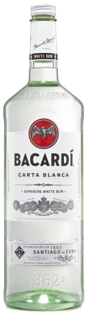 Bacardi Carta Blanca 37,5% 3l (holá fľaša)