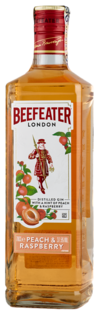 Beefeater Peach & Raspberry 37.5% 0.7L (čistá fľaša)
