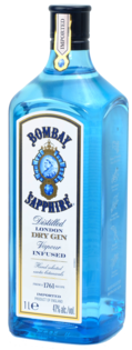 Bombay Sapphire 47% 1L (holá fľaša)