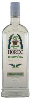 Borovička Horec 40% 0,7l (holá fľaša)