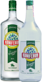 Borovička Koniferum 37,5% 1l (holá fľaša)