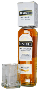 Bushmills The Original 40% 1.0L (darčekové balenie s 1 pohárom)