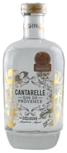 Cantarelle Gin de Provence Exclusive 43% 0.7L (čistá fľaša)