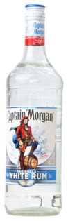Captain Morgan White 37,5% 1,0L (holá fľaša)