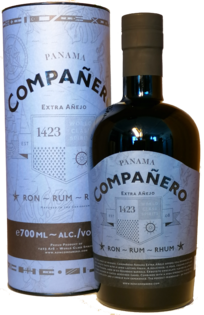 Companero Extra Anejo Panama 54% 0,7L (tuba)