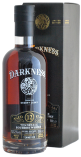 Darkness 12YO Tennessee Bourbon Pedro Ximénez Cask Finish 52,2% 0,5L (kartón)