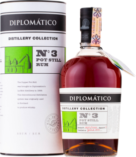Diplomatico Distillery Collection No.3 Pot Still 47% 0,7L (tuba)
