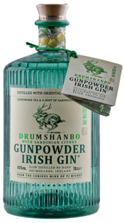 Drumshanbo Gunpowder Irish Gin with Sardinian Citrus 43% 0.7L (čistá fľaša)