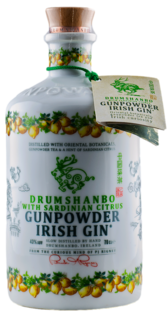 Drumshanbo Gunpowder Irish Gin with Sardinian Citrus Ceramic 43% 0,7L (holá fľaša)