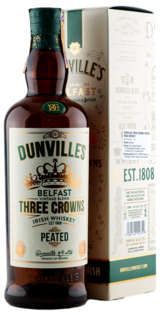 Dunville's Three Crowns Peated 43,5% 0,7L (kartón)