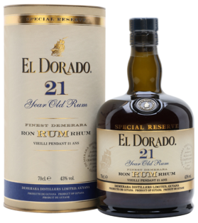 El Dorado 21YO 43% 0,7l (tuba)