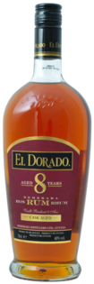 El Dorado 8YO Cask Aged 40% 0,7L (čistá fľaša)