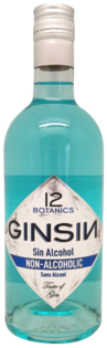 Gin Sin Premium 12 Botanics Alcohol Free 0.0% 0.7L (čistá fľaša)