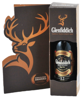 Glenfiddich 12YO Special Reserve Mini 40% 0,05L (kartón)