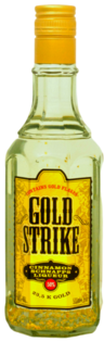 Gold Strike 50% 0.5L (čistá fľaša)