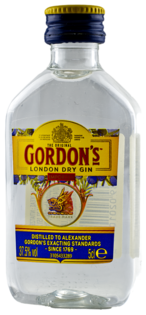 Gordon's The Original Mini 37,5% 0,05L (čistá fľaša)