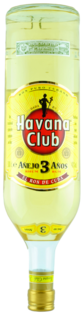 Havana Club 3YO 40% 3,0L (čistá fľaša)