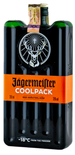 Jägermeister Coolpack 35% 0.35L (čistá fľaša)