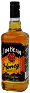 Jim Beam Honey 32.5% 1.0L (čistá fľaša)