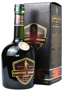 Karpatské Brandy Špeciál VSOP 40% 0,7l (kartón)