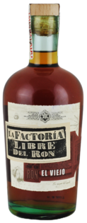 La Factoría Libre Del Ron El Viejo 40% 0,7L (čistá fľaša)