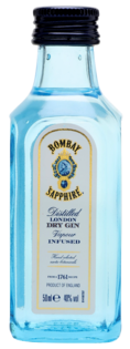 Mini Bombay Gin 40% 0.05L (holá fľaša)