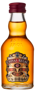 Mini Chivas Regal 12YO 40% 0,05l (holá fľaša)