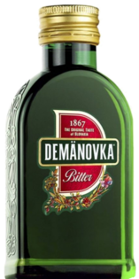 Mini Demänovka Bitter 38% 0,04l (holá fľaša)