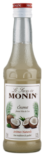 Monin Coconut Sirup 0,25l (čistá fľaša)