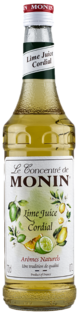 Monin Lime Juice Cordial 0.7L (čistá fľaša)