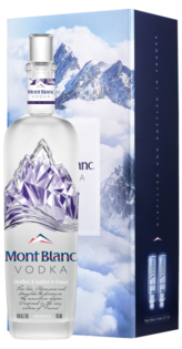 Mont Blanc 40% 0,7L (darčekové balenie s 2 pohárikmi)