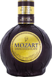 Mozart Pure Black Dark Chocolate Cream 17% 0,5l (holá fľaša)