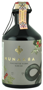 Munakra Black Gin 42% 0.5L (čistá fľaša)