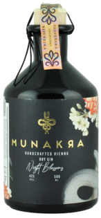 Munakra Night Blossoms Dry Gin 42% 0.5L (čistá fľaša)
