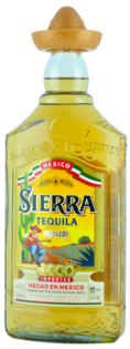 Sierra Tequila Reposado 38% 0.7L (čistá fľaša)