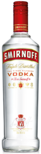 Smirnoff Red 37,5% 0,7l (holá fľaša)