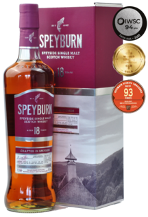 Speyburn 18YO 46% 0.7L (kartón)