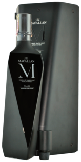 The Macallan M Black Lalique – 2022 Annual Release 46% 0,7L (darčekové balenie kazeta)