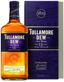 Tullamore Dew 12YO 40% 0,7L (darčekové balenie kazeta))