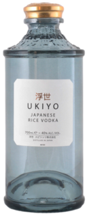 Ukiyo Japanese Rice Vodka 40% 0,7L (čistá fľaša)