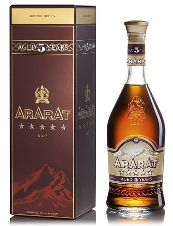 Ararat 5 ročné 40% 0,7l