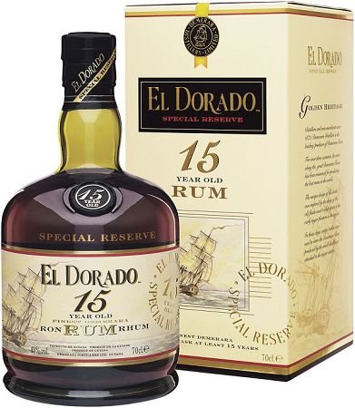 El Dorado 15 ročný 43% 0,7l
