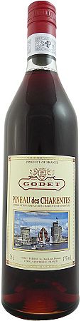 Godet Pineau des Charentes Rosé 17% 0,75l