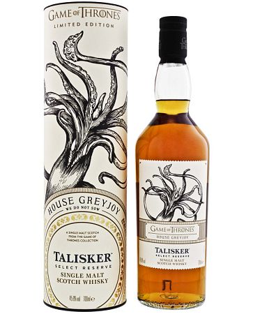 House Greyjoy & Talisker Select Reserve - Game of Thrones Single Malts Collection 45,8% 0,7l