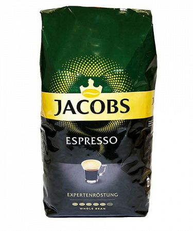 Jacobs Espresso zrnková káva 1kg