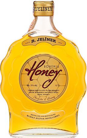 Rudolf Jelínek Slivovica Bohemia Honey 35% 0,7l
